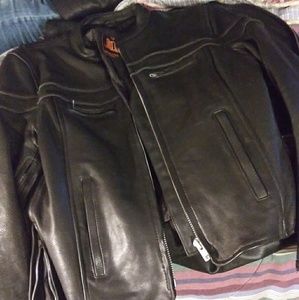 Men's leather jacket